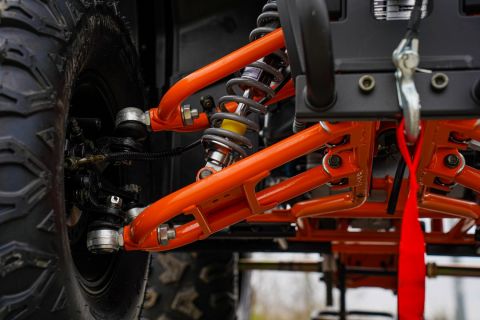 Квадроцикл бензиновый WHITE SIBERIA BARS 200CC PRO (черный)