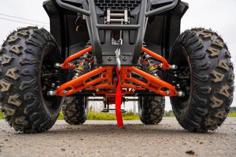 Квадроцикл бензиновый WHITE SIBERIA BARS 200CC PRO (черный)