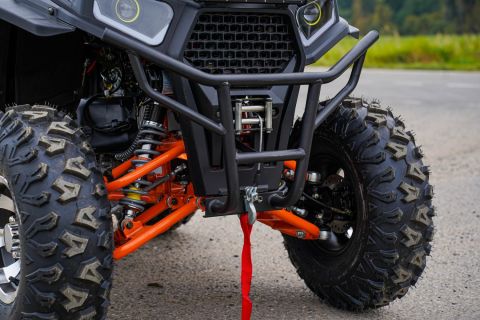 Квадроцикл бензиновый WHITE SIBERIA BARS 200CC PRO (черный)