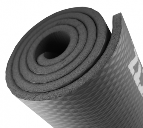 КОВРИК ДЛЯ ФИТНЕСА В КОМПЛЕКТЕ С РЕМНЕМ-СТЯЖКОЙ PRCTZ PREMIUM EXERCISE MAT, 183Х80Х1,2СМ.