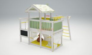 Игровой комплекс Савушка Baby 5 оливковый
