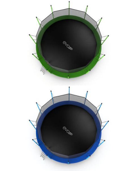 Батут Evo Jump Internal 16ft (Зеленый / Синий)