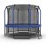 Батут каркасный с защитной сеткой и лестницей MZONE LUX 12 FT (366 см)
