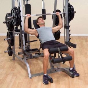 Мультикомплекс Body-Solid GS348QP4 на базе машины Смита GS348Q