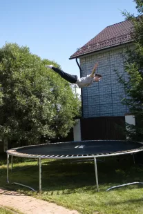 Батут Kogee Super Tramps 14' (4,3 метра с сеткой)