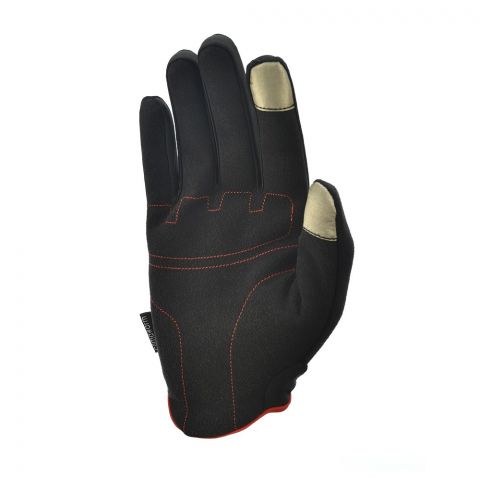 Перчатки для фитнеса Adidas Essential ADGB-12421RD с пальцами (черный/красный)