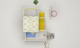 Игровой комплекс Савушка Baby 8 оливковый