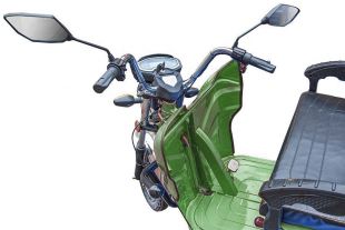 Грузовой электротрицикл Rutrike Вояж К 1300 60V800W