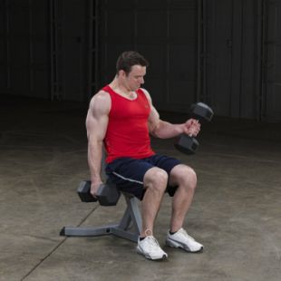 Стул Body-Solid GST20 для работы с гантелями