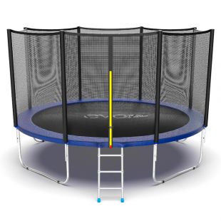 Батут EVO JUMP External 12ft (Зеленый/синий) 