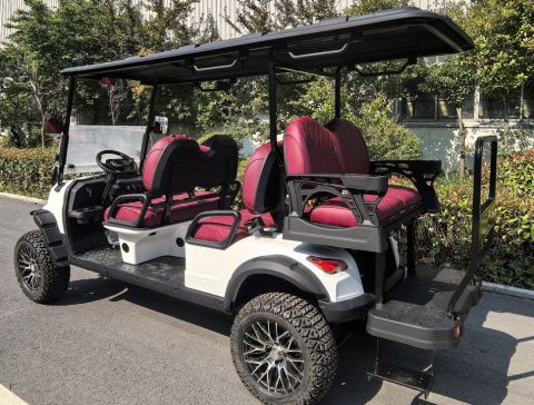 Гольфкар GreenCamel Сонора A42L (4+2, 4kW AC, R14 литые) LUX lifted