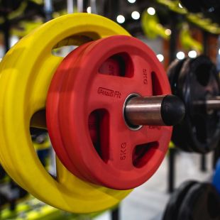Диск обрезиненный FASSION цветной D51 мм PROFI-FIT 5 кг