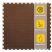 Плитка ПВХ Sold Grain 5 мм 500*500 Т-образный замок