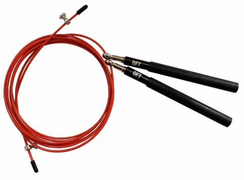 Скакалка Original Fit.Tools FT-FIRE-ROPE 3 м проф. скоростная с алюминиевыми ручками