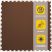 Резиновая плитка Rubber Skin 9 мм 500*500 мм