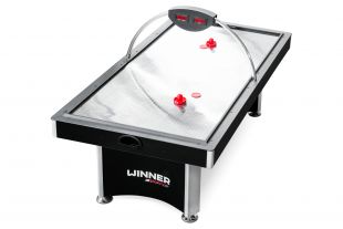 Игровой стол - аэрохоккей "BLACK DIAMOND PRO" 7 ф