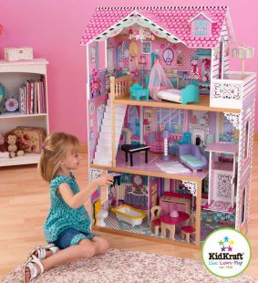 Кукольный домик с мебелью для Барби KidKraft Аннабель