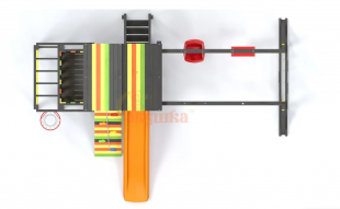 Детская площадка Савушка Мастер 4 (orange)
