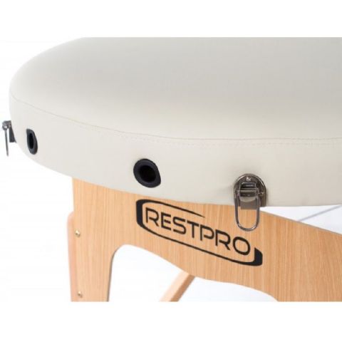 Массажный стол Restpro VIP OVAL 2 крем