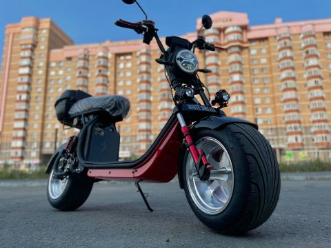 Электроскутер WHITE SIBERIA PRO MAX 3950W BLACK (Витринный экземпляр) 