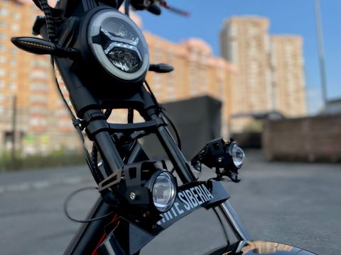 Электроскутер WHITE SIBERIA PRO MAX 3950W BLACK (Витринный экземпляр) 