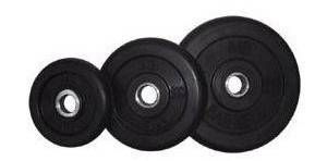 Диск обрезиненный Barbell 2,5 кг металлическая втулка