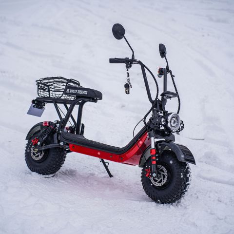 Электроскутер WHITE SIBERIA MINI R 1.5 1200W