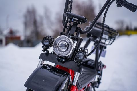Электроскутер WHITE SIBERIA MINI R 1.5 1200W