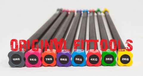 Бодибар Original Fit.Tools FT-BDB-3 3 кг светло-зеленый наконечник