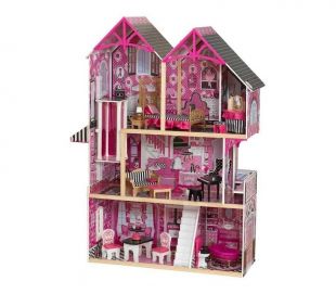 Кукольный домик с мебелью для Барби Kidkraft Белла (65944)