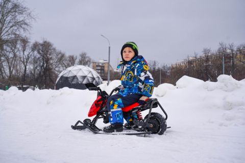 Электроснегокат WHITE SIBERIA BELЁК 800W