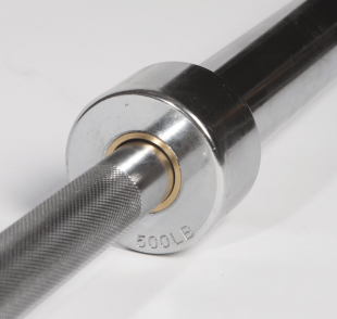 Гриф олимпийский Original Fit.Tools FT-OB-500LBS-CROME прямой 86", до 226 кг