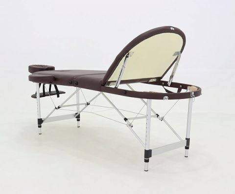 Массажный складной стол Med-Mos JFAL03 овал