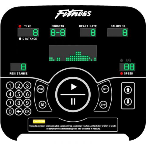 Велотренажер горизонтальный Insight Fitness EB8800 (LED)